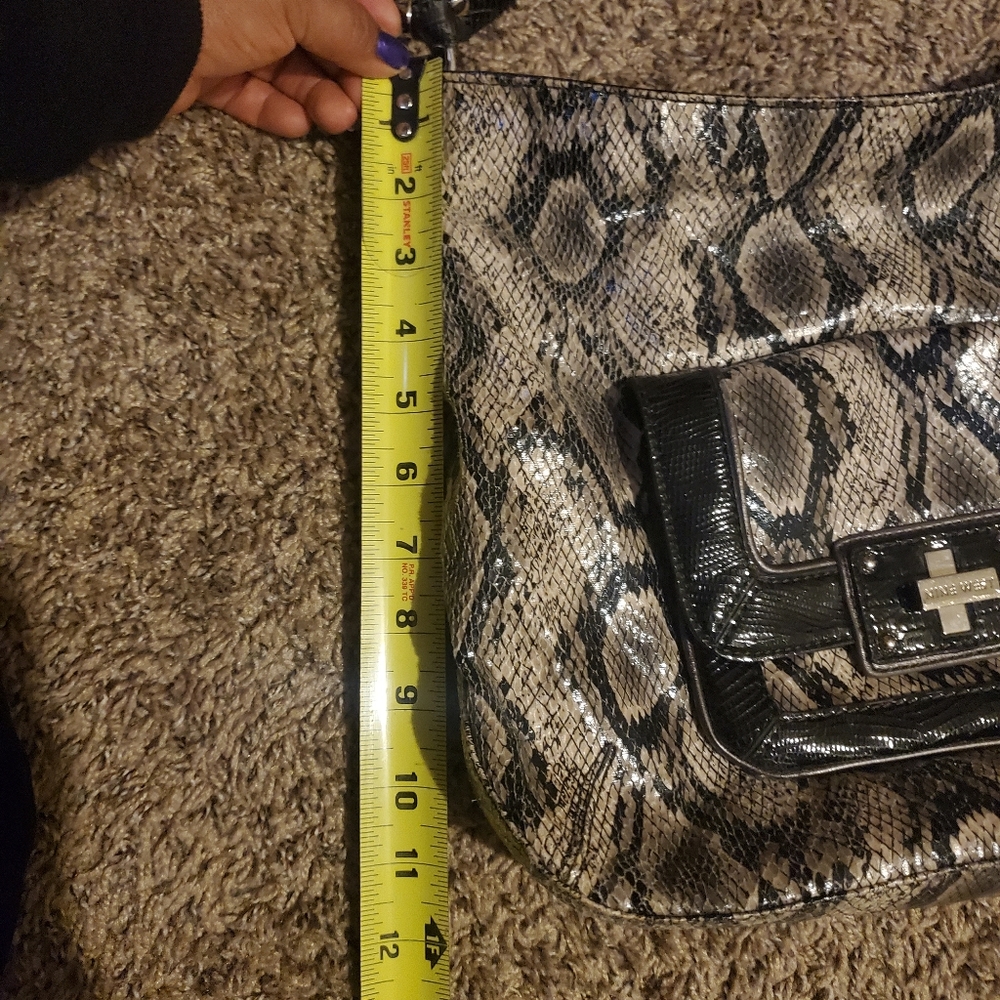 Nine West Shoulder Bag Python Print - image 8